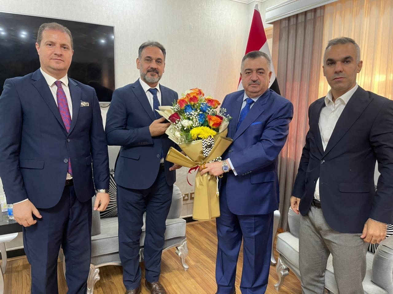 الوكيل البرزنجي يستقبل أعضاء من المؤتمر الوطني العام للكورد الفيليين