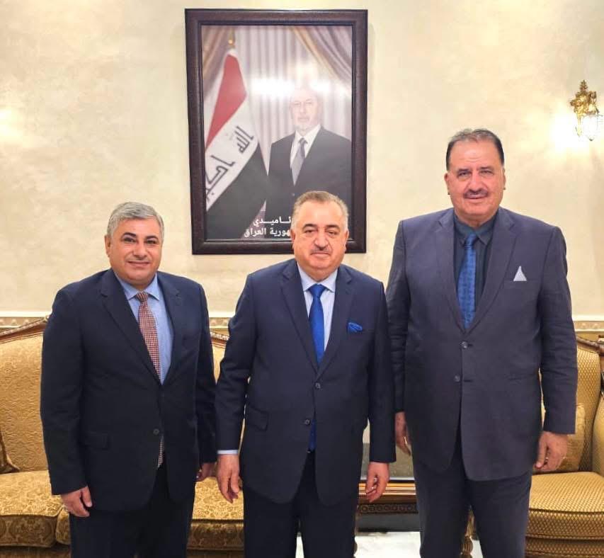 سفير جمهورية العراق لدى المملكة الأردنية الهاشمية يستقبل رئيس الاتحاد العربي للتنمية السياحية