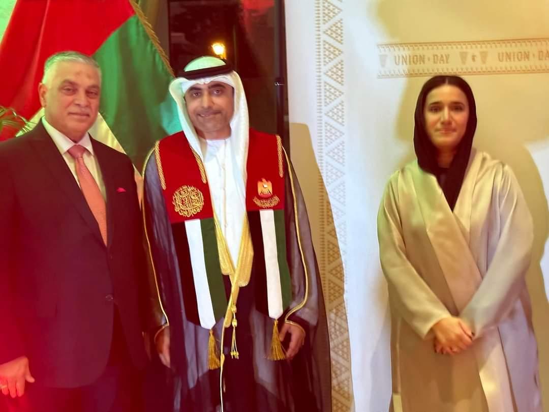 رئيس بعثة جمهورية العراق في كندا يشارك احتفالية العيد الوطني لدولة الإمارات العربية المتحدة