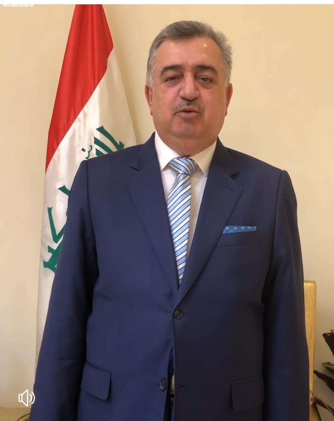 السفير عمر البرزنجي يقدم التهنئة القلبية بمناسبة قدوم عيد الفطر المبارك الى ابناء الشعب العراقي والقطري