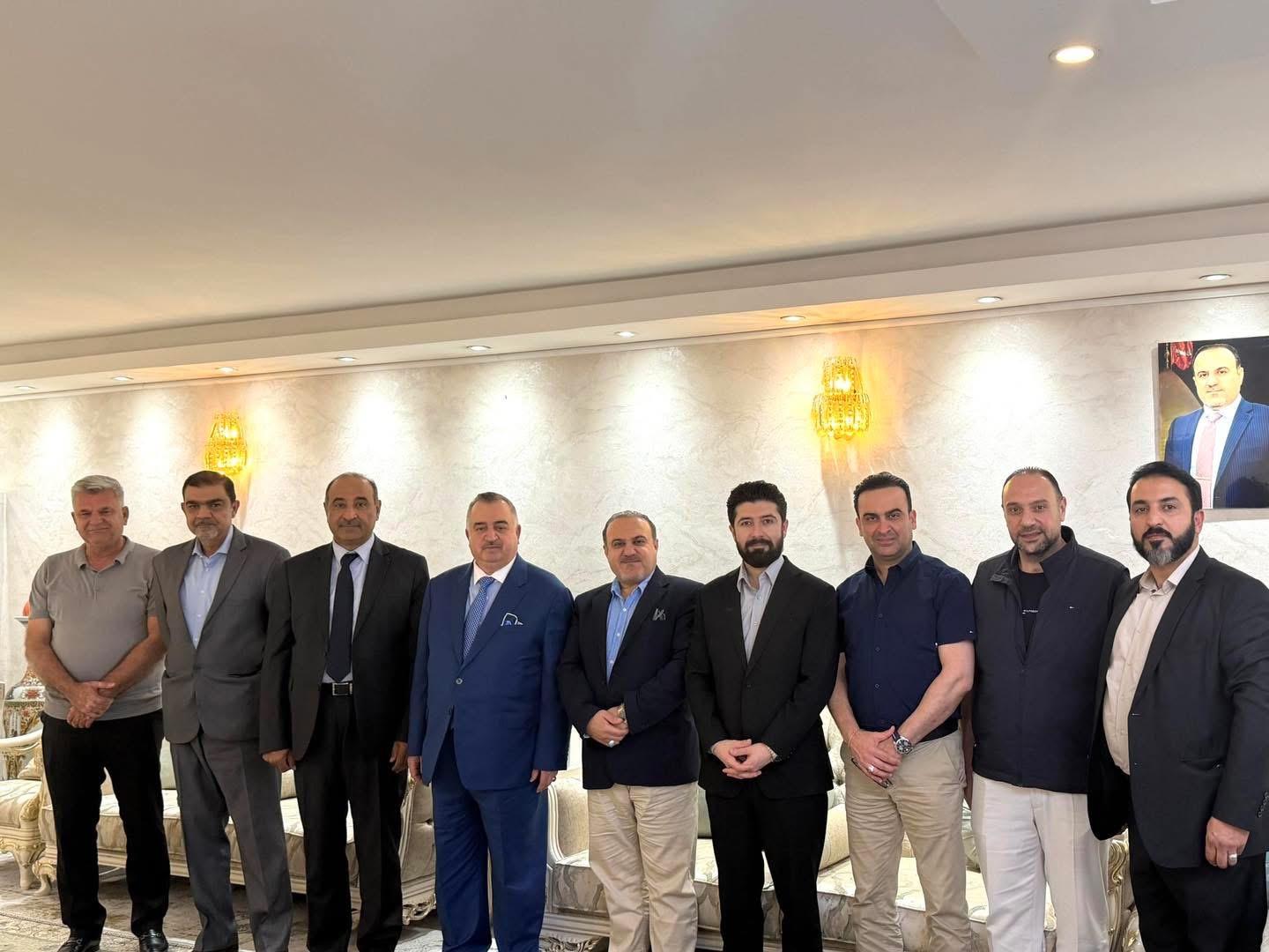 سفير جمهورية العراق لدى المملكة الأردنية الهاشمية يلبي دعوةً كريمة من لدن القاضي سالار عبد الستار