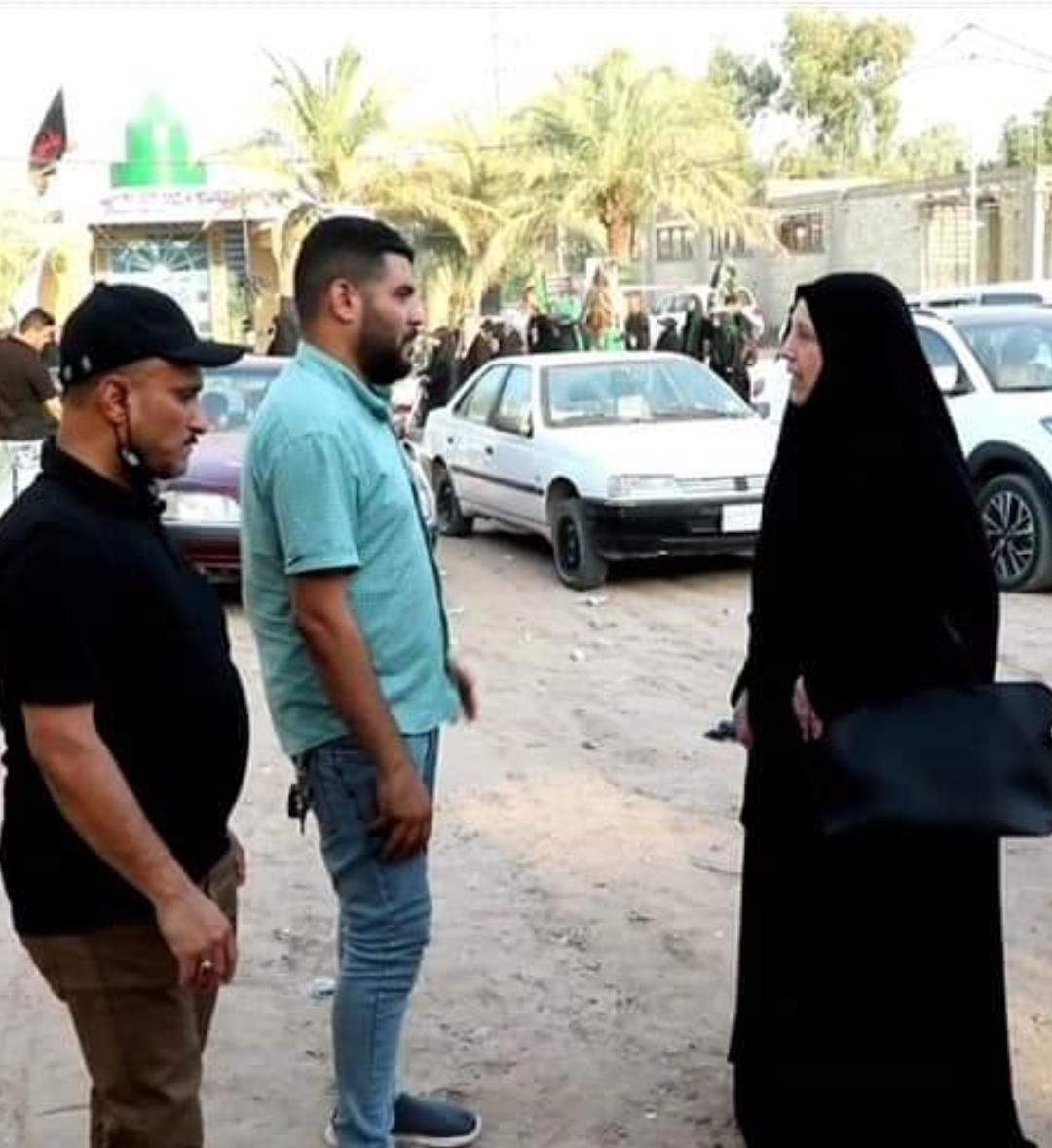 عضو الهيئة التنفيذية في مؤسسة المرقد الطاهر الدكتورة لقاء آل ياسين تتفقد المفرزة الطبية التابعة لمؤسسة المرقد الشريف