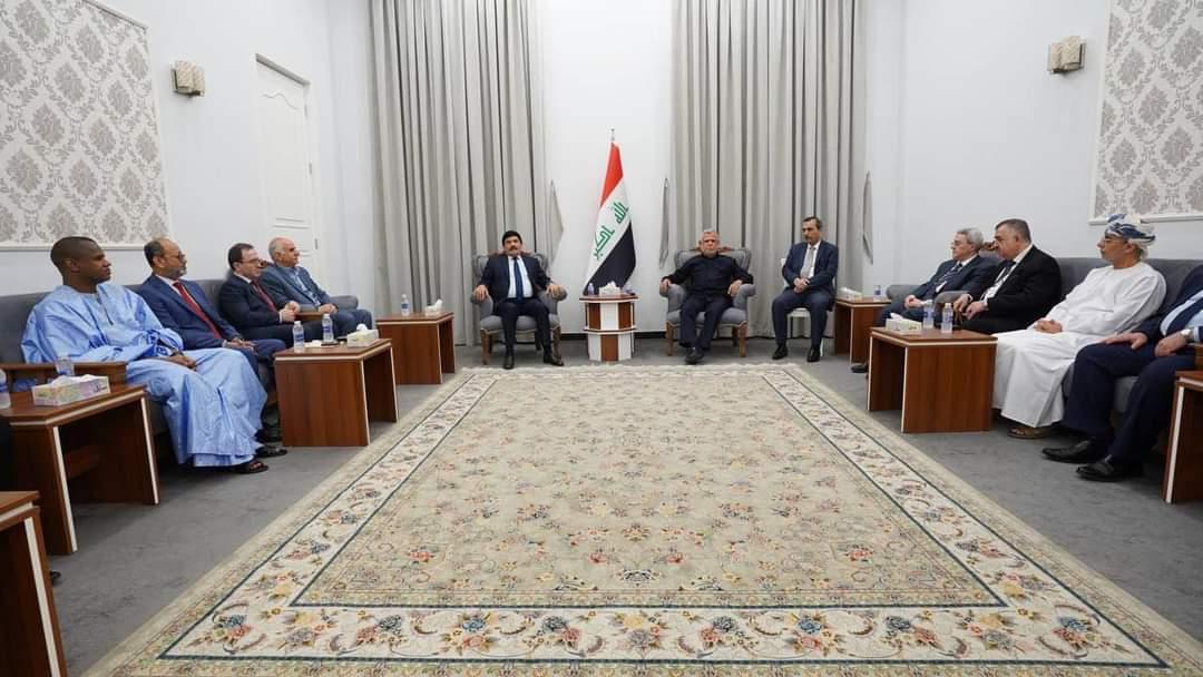 الوكيل البرزنجي يلبي دعوة إفطار كريمة من لدن السيد  الحاج هادي العامري