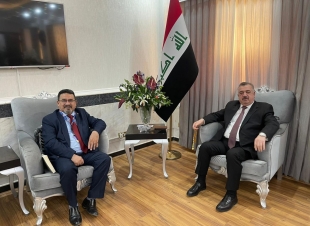 الوكيل البرزنجي يستقبل رئيس إتحاد الأدباء والكُتّاب العراقيين 