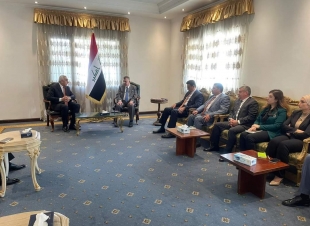 الوكيل البرزنجي يزور سفارة جمهورية العراق في القاهرة ومندوبيتها الدائمة لدى جامعة الدول العربية