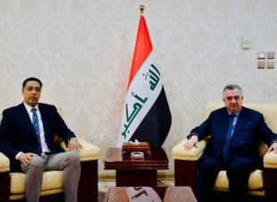 البرزنجي يستقبل سفير دولة الكويت لدى جُمْهُوريَّة العراق 