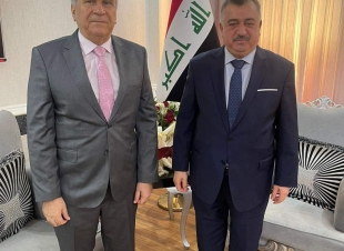 الوكيل البرزنجي يستقبل مستشار في مكتب رئيس مجلس الوزراء