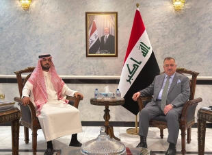 سفير جمهورية العراق لدى المملكة الأردنية الهاشمية يستقبل السيد عبدالله فلاح الجهيم