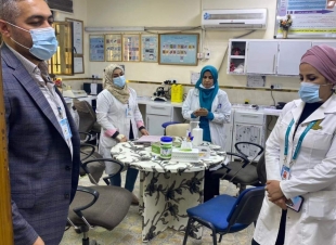  مدير قطاع الدورة  الدكتور مثنى رافع يواصل زياراته الميدانية للمراكز الصحية