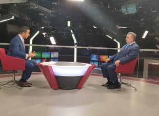 السفير عمر البرزنجي في ستوديو الحصاد   