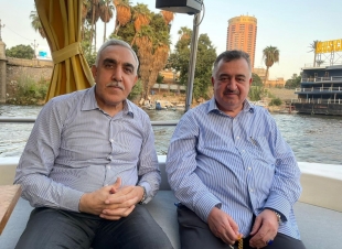 الوكيل البرزنجي يُجري جولة نهرية في النيل 