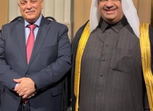 رئيس بعثة جمهورية العراق في كندا (اوتاوا) السيد حيدر راضي ناصر الشمرتي يلتقي بسعادة سفير دولة قطر السيد خالد رشيد المنصوري