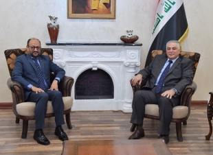 رئيس دائرة اسيا يلتقي السفير البغلاديشي في بغداد