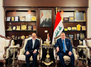 سفير جمهورية العراق لدى المملكة الأردنية الهاشمية يستقبل رجل الأعمال العراقي  الدكتور ياسين هورامي