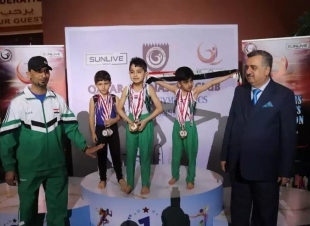 السفير عمر البرزنجي يحضر بطولة الاندية الدولية الأولى للجمباز ومحافظة ميسان العزيزة تمثل العراق