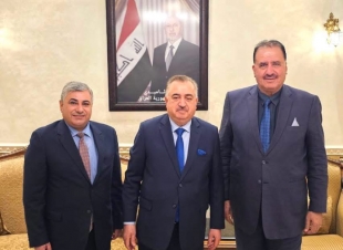 سفير جمهورية العراق لدى المملكة الأردنية الهاشمية يستقبل رئيس الاتحاد العربي للتنمية السياحية