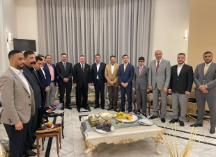 الوكيل البرزنجي يلبّي دعوة النائب السابق الدكتور أحمد العباسي