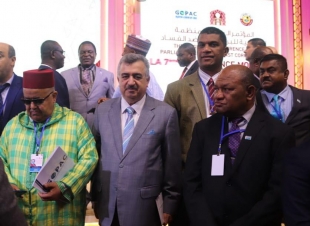 السفير عمر البرزنجي يشارك في افتتاح المؤتمر العالمي السابع للبرلمانيين ضد الفساد في العاصمة القطرية الدوحة.