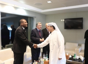 السفير عمر البرزنجي يلبي دعوة وزارة التعليم والتعليم العلي في دولة قطر الشقيقة للمشاركة في حفل اولمبياد العلوم الدولي للناشئين السادسة عشرة